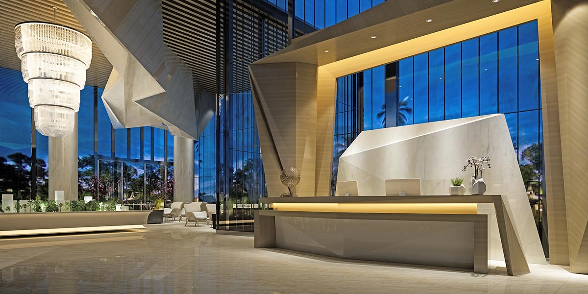 Hotel Design Render